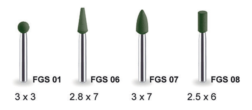 Well Will - Green Stones Polishing Bur